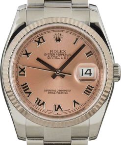 HandMade The Rolex Datejust 116234 Pink Roman Dial