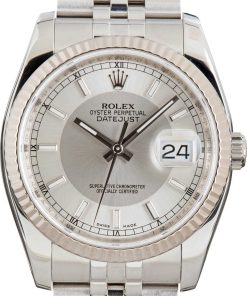 HandMade The Rolex Datejust 116234 Silver Tuxedo Dial