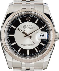 HandMade The Rolex Datejust 116234 Tuxedo Dial Watch