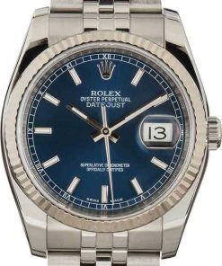 HandMade The Rolex Datejust 116234 Blue 36mm