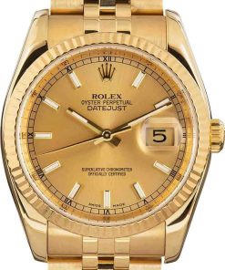 HandMade The Rolex Datejust 116238 Yellow Gold
