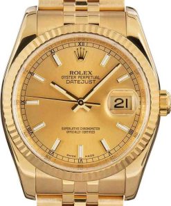 HandMade The Rolex Datejust 116238 Yellow Gold