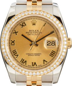 HandMade The Rolex Datejust 116243 Diamond Bezel & Dial
