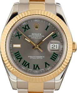 HandMade The Rolex Datejust 116333 Two Tone with Slate Roman Dial