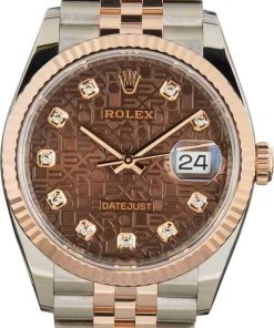 HandMade The Rolex Datejust 126231 Steel & 18k Everose