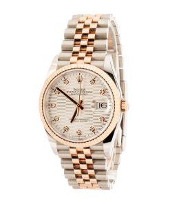 Alternative view of HandMade The Rolex Datejust 126231 Fluted Motif Dial