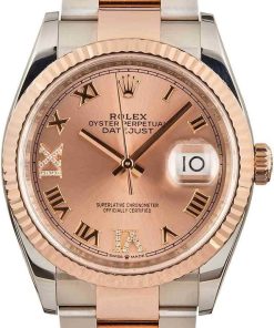 HandMade The Rolex Datejust 126231 Steel & 18k Everose Gold