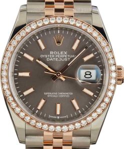 HandMade The Rolex Datejust 126281 Stainless Steel & 18k Everose Gold
