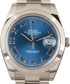 HandMade The Rolex Steel Datejust 126300 Blue Dial