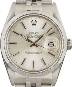 HandMade The Rolex Datejust 16000 Silver Dial