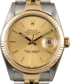 HandMade The Rolex Datejust 16013 Two Tone Jubilee Watch