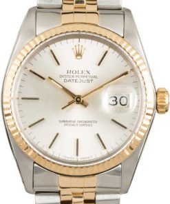 HandMade The Rolex Datejust 16013 Silver Dial Jubilee