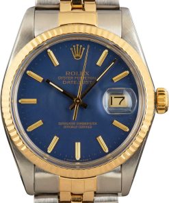 HandMade The Datejust Rolex Blue Dial 16013