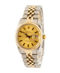 Alternative view of HandMade The Rolex Datejust 16013 Steel & Gold Bracelet