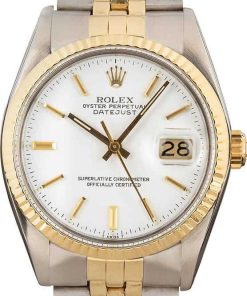 HandMade The Rolex Datejust 16013 White Index Dial
