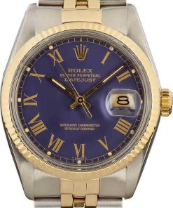 HandMade The Rolex Datejust 16013 Blue Roman Dial