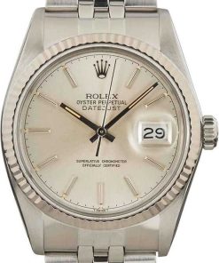 HandMade The Rolex Datejust 16014 Stainless Steel Jubilee Band