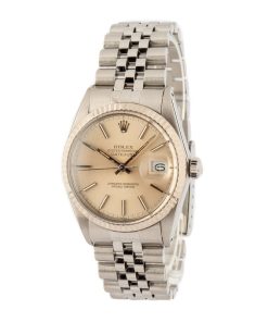 Alternative view of HandMade The Rolex Datejust 16014 White Gold Bezel