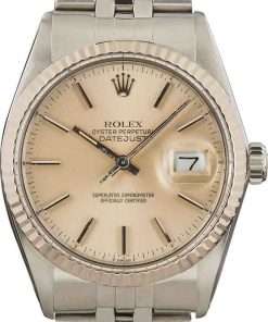 HandMade The Rolex Datejust 16014 White Gold Bezel