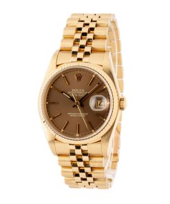 Alternative view of HandMade The Rolex Datejust 16018 Yellow Gold