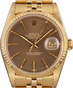 HandMade The Rolex Datejust 16018 Yellow Gold