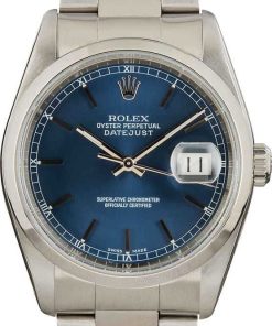 HandMade The Rolex Datejust 16200 Blue Dial