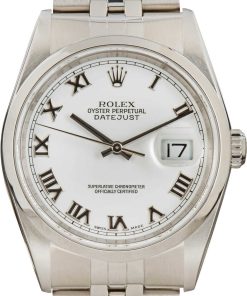 HandMade The Rolex Datejust 16200 White Roman Numeral