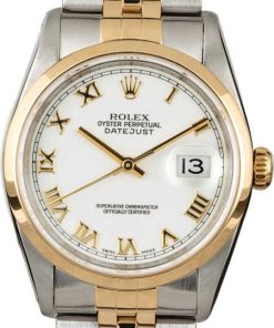 HandMade The Rolex Datejust 16203 White Roman Dial