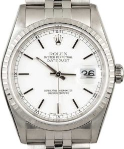 HandMade The Rolex Datejust 16220 White Dial
