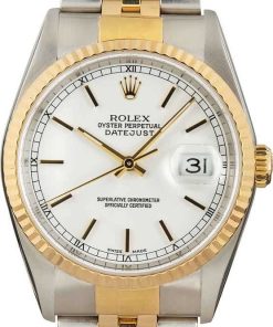 HandMade The Rolex Datejust 16233 White Dial