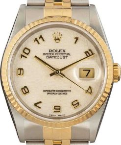 HandMade The Rolex Datejust 16233 Ivory Jubilee Dial