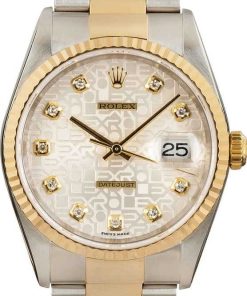 HandMade The Rolex Datejust 16233 Jubilee Diamond Dial