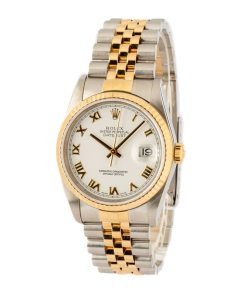 Alternative view of HandMade The Rolex Datejust 16233 Steel & 18k Yellow Gold