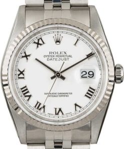HandMade The Rolex DateJust 16234 White Roman Dial