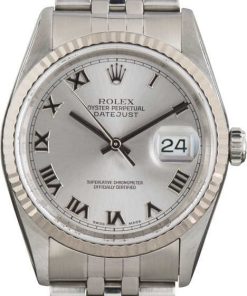 HandMade The Rolex Datejust 16234 Rhodium Roman Dial