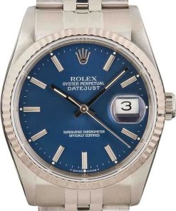 HandMade The Rolex Datejust 16234 Blue Dial