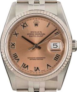HandMade The Rolex Datejust 16234 Salmon Roman Dial