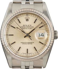 HandMade The Rolex Datejust 16234 Silver Index Dial