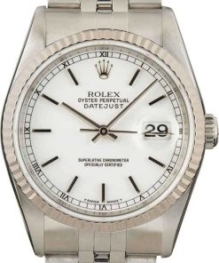 HandMade The Rolex Datejust 16234 White Dial