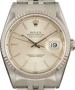 HandMade The Rolex Datejust 16234 Silver Dial Steel Jubilee Band