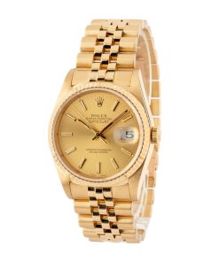 Alternative view of HandMade The Rolex Datejust 16238 18k Yellow Gold