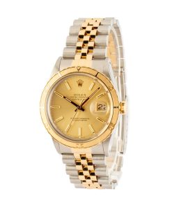 Alternative view of HandMade The Rolex Datejust 16253 Champagne