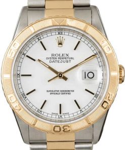 HandMade The Rolex Datejust Turn-O-Graph 16263 White Dial