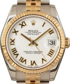 HandMade The Rolex Datejust 178243 White Roman Dial