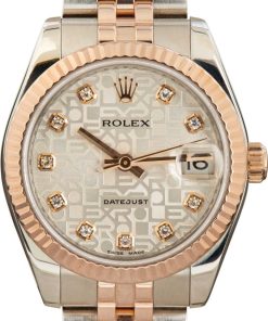 HandMade The Ladies Rolex Datejust 178271 Mid-Size