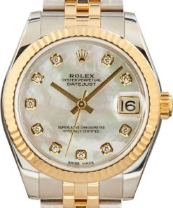 HandMade The Mid-Size Rolex Datejust 178273 Diamond