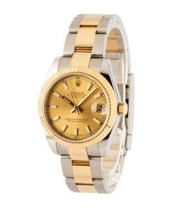 Alternative view of HandMade The Rolex Datejust 178273 Champagne Dial