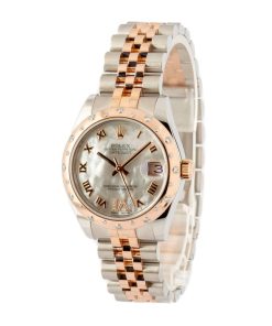 Alternative view of HandMade The Rolex Datejust 178341 Roman Mother of Pearl Dial