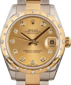HandMade The Rolex Datejust 178343 Diamond Bezel