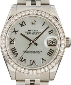 HandMade The Rolex Datejust 178384 Diamond Bezel